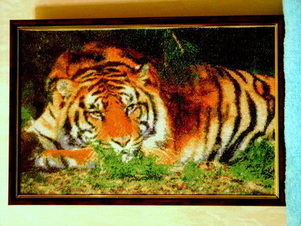 Тигр на отдыхе №163206