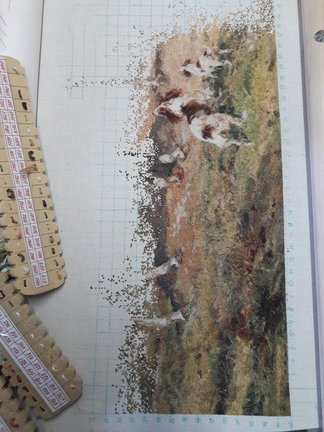 The prized puppy. Схема от Е.Горбаневой, 7 слоников. №164841