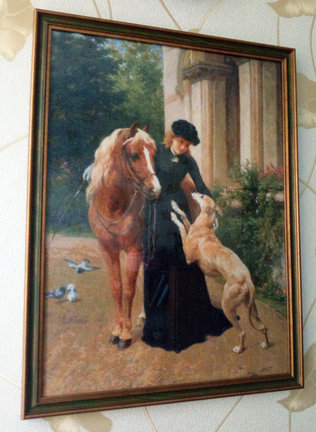 Golden Kite 1505 «Horses at the Porch» №165316