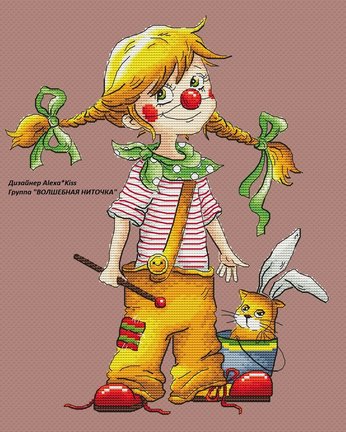 Мои авторские бесплатные схемы Alexa*Kiss №165758