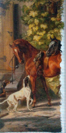 Golden Kite 1505 «Horses at the Porch» №169044