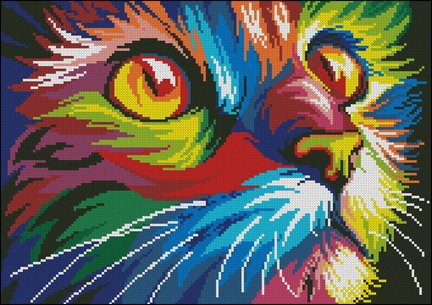 Радужный котик №171294