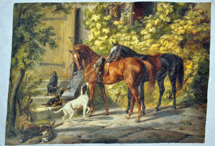 Golden Kite 1505 «Horses at the Porch» №171572