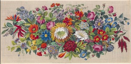 Старинная вышивка №173734