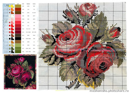 Старинная вышивка №173783