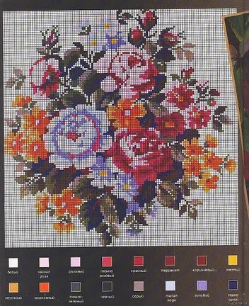 Старинная вышивка №173785
