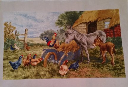 Сельское утро и божьи коровки №174013