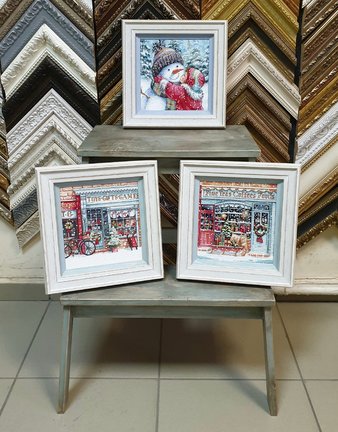 Оформление вышивок в Багетной Мастерской «Антураж», Екатеринбург №174578