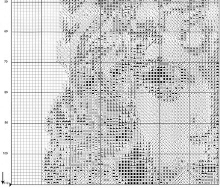 Ищу схему Дочка от Золотое руно, монохром №175008