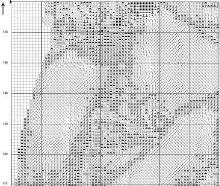 Ищу схему Дочка от Золотое руно, монохром №175010