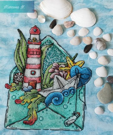 Отшивы по моим авторским схемам Alexa*Kiss №176000