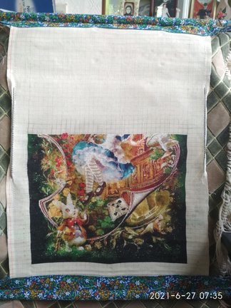 Как я в процессе вышивки корректирую схему №176298