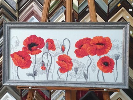 Оформление вышивок в Багетной Мастерской «Антураж», Екатеринбург №177259