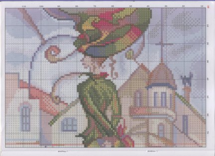 Для liubovYudenko - схеми до триптиха «Незнайомка» (Чеботарьова) №178237