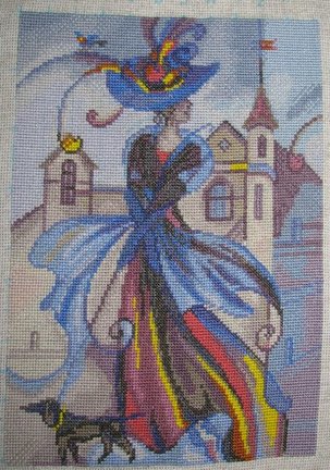 Для liubovYudenko - схеми до триптиха «Незнайомка» (Чеботарьова) №178246