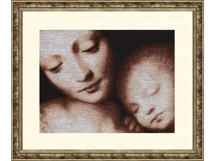 Ищу схему Мадонна с младенцем №180486