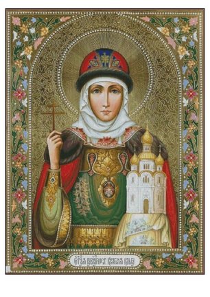 Схема Равноапостольной Ольги от Боженки - помогите, пожалуйста! №180497