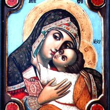 Схема вышивки «Богородица»