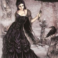 Схема вышивки «Картина.. Виктория Францес»