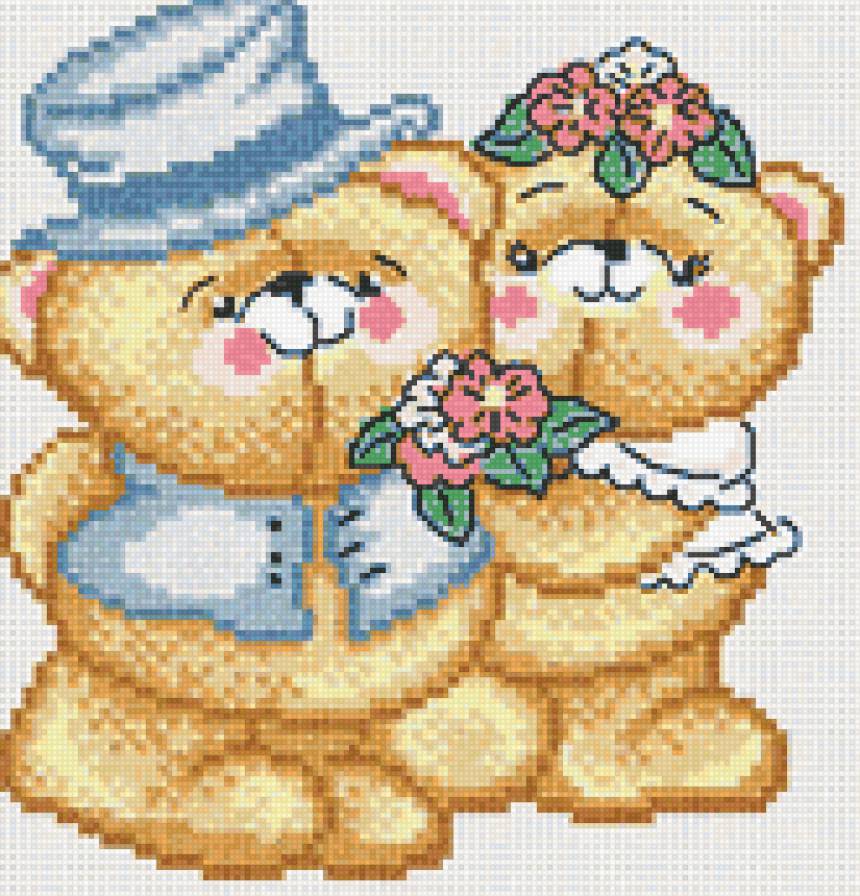 Медвежата - мишки, детские сюжеты, игрушки, медвежата, медведи - предпросмотр