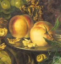 Схема вышивки «персики»