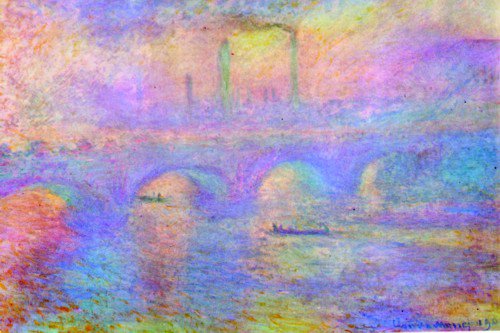 мост, моне - оригинал