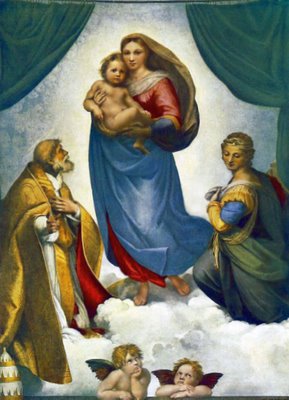 Мадонна - живопись, религия, картина - оригинал