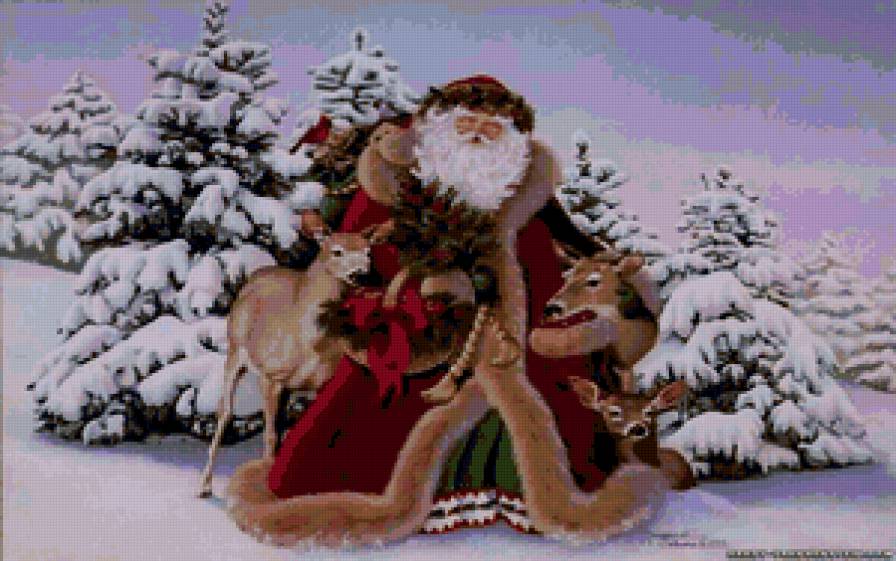 Дед мороз - новый год - предпросмотр