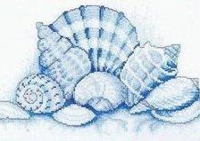 Схема вышивки «Раковины»