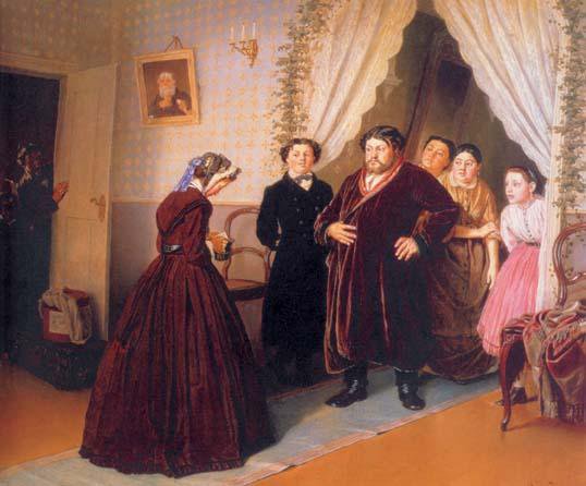 приезд гувернантки - оригинал