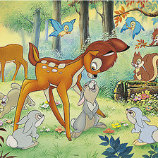 Схема вышивки «бемби»