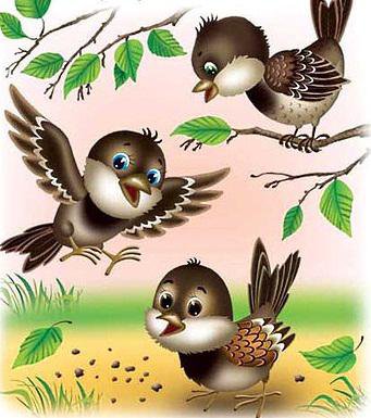 воробьи - оригинал