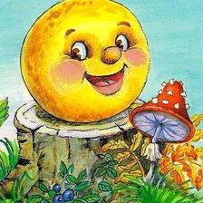 Схема вышивки «колобок»