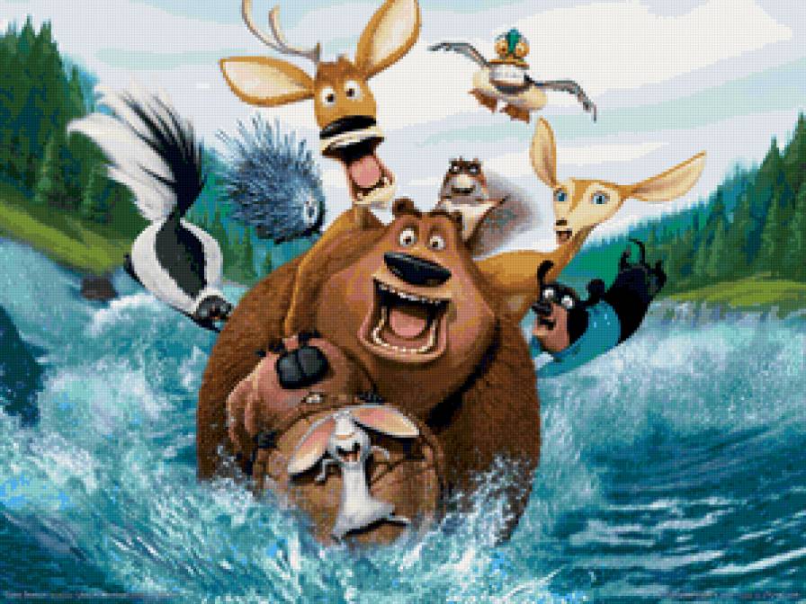 сказочные персонажи - мультик - предпросмотр