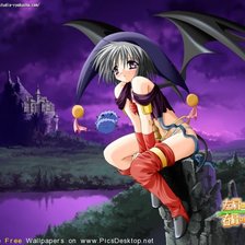 Схема вышивки «анимэ 4»