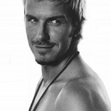 Схема вышивки «Дэвид Бэкхэм»