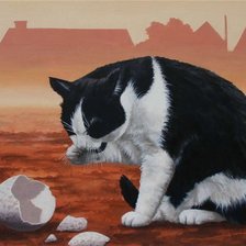 Схема вышивки «Кошки»