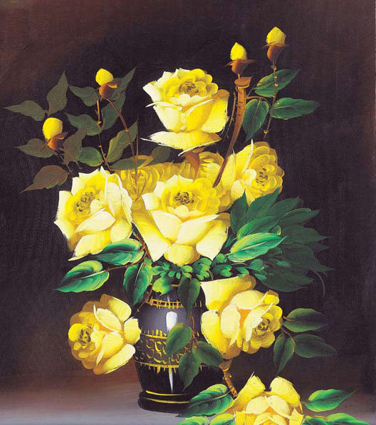 желтые розы - цветы - оригинал