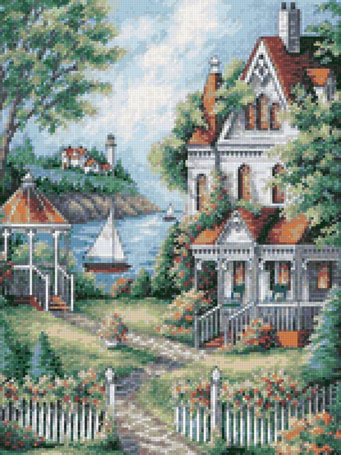 Замок у моря - предпросмотр