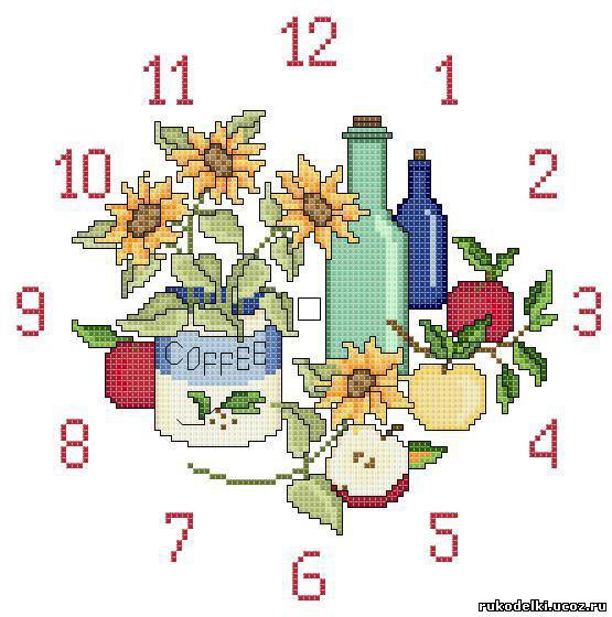 Часы "Натюрморт" - оригинал