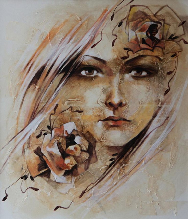 Красота женщины - картина, красота женщины, девушка - оригинал