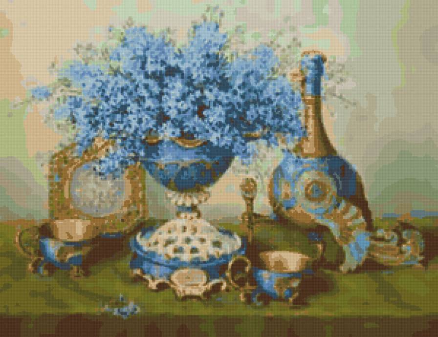 цветы - натюрморт, цветы - предпросмотр