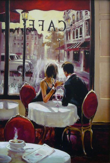 кафе в париже - оригинал
