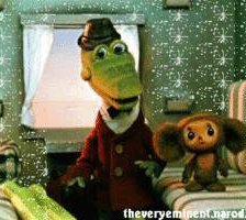 Схема вышивки «чебурашка»