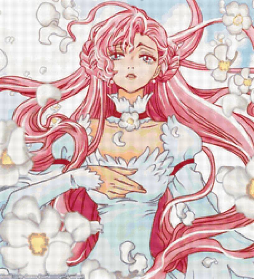 Девушки. Анимэ - анимэ, anime, девушка, фанарт, красота женщины, аниме - предпросмотр