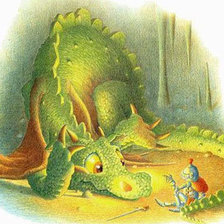 Схема вышивки «дракоша))))»