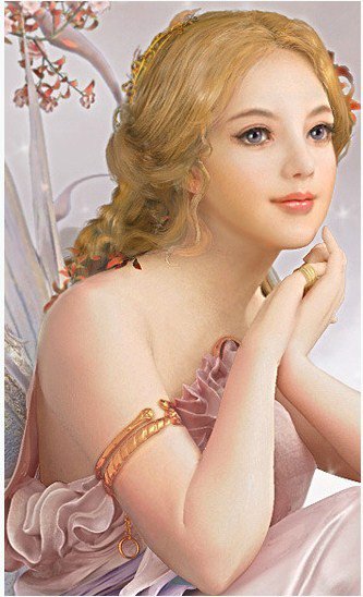 портрет феи - сказка, эльф, девушка, портрет, фея - оригинал