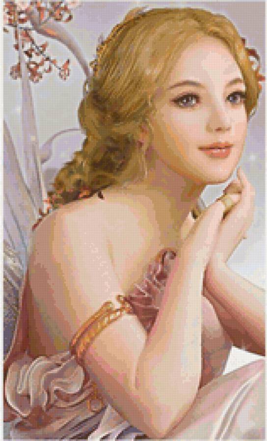 портрет феи - эльф, портрет, фея, девушка, сказка - предпросмотр