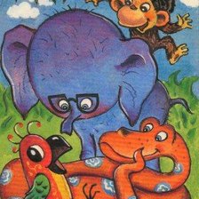 Схема вышивки «38 попугаев»