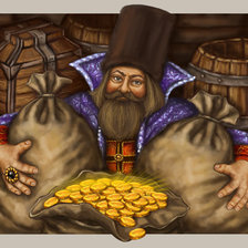 Схема вышивки «Купец»